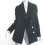 Burberry London Peacoat Black Wool-Cashmere Size US 6 Double Breasted Jacket