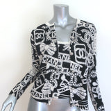 Chanel 2024 Coco Neige Cashmere Sweater Set Black Size 34/36