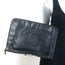 Chanel 90s Timeless CC Zip-Around Portfolio Document Holder Black Caviar Leather