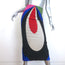 Emilio Pucci Zip-Back Midi Skirt Goccia Print Stretch Jersey Size Small