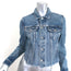 GRLFRND Cara Cropped Denim Jacket London Calling Size Extra Small