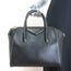 Givenchy Chain-Trimmed Small Antigona Bag Black Leather Crossbody