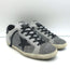 Golden Goose Superstar Lurex Knitted Sneakers Silver Size 38