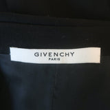 Givenchy Two-Tone Cascade Ruffle Peplum Jacket Black/White Size 42