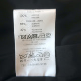 Givenchy Two-Tone Cascade Ruffle Peplum Jacket Black/White Size 42