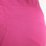 Blumarine Trumpet Hem Skirt Hot Pink Jersey Size 40