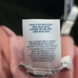 Oscar de la Renta Strapless Two-Tone Cocktail Dress Black/Pink Silk-Blend Size 6