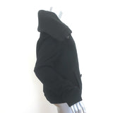 Maison Margiela Cropped Peacoat Black Wool-Blend Size 40 Double Breasted Jacket