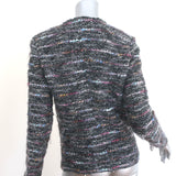 Isabel Marant Etoile Momo Metallic Boucle Tweed Jacket Black/Multi Size 40