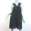 Ulla Johnson Nell Sleeveless Dress Black Embroidered Cotton Size 2
