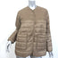 Everlane ReNew Channeled Liner Puffer Jacket Brown Size Extra Small