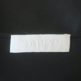 Sablyn Taylor Midi Slip Dress Black Silk Size Small