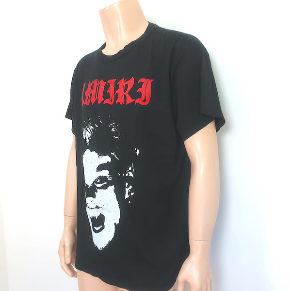 Amiri Lost Boys Short Sleeve T-Shirt Black Cotton Size Large