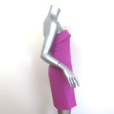 Veronica Beard Maire Strapless Mini Dress Bright Magenta Size 4 NEW