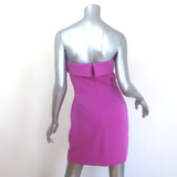 Veronica Beard Maire Strapless Mini Dress Bright Magenta Size 4 NEW