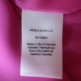 Veronica Beard Maire Strapless Mini Dress Bright Magenta Size 4 NEW