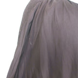 Ulla Johnson Shaina Embroidered Midi Dress Dark Brown Plisse Satin Size 2