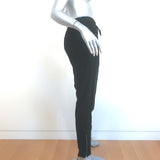 Givenchy Track Pants Black Crepe Jersey Size 36