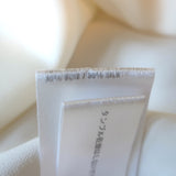 Chloe Scoop Neck Tank Top Milk Silk Crepe Size 38