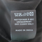 Isabel Marant Etoile Short Sleeve Midi Dress Black Crepe Size 34