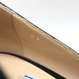 Prada Pumps Black Patent Leather Size 41 Pointed Toe Heels NEW