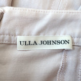 Ulla Johnson Paula Corset Midi Dress Mauve Linen-Blend Size 2