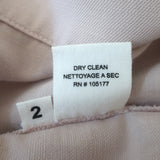 Ulla Johnson Paula Corset Midi Dress Mauve Linen-Blend Size 2