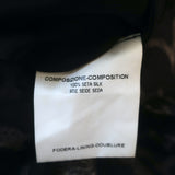 Yves Saint Laurent Dress Gray Leopard Print Silk Size 40 Sleeveless V-Neck