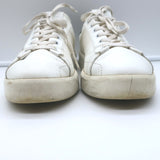 Golden Goose Purestar Low Top Sneakers White & Black Leather Size 43
