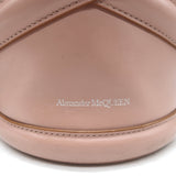 Alexander McQueen Curve Bucket Bag Rose Pink Leather Small Crossbody