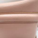 Alexander McQueen Curve Bucket Bag Rose Pink Leather Small Crossbody