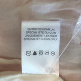 IRO Luiga Double-Zip Biker Jacket Red Leather Size 36 NEW