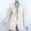 Rag & Bone Margot Blazer Ecru Stretch Linen Size 2 One-Button Jacket