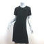 Michael Stars Short Sleeve Tie-Back Dress Black Stretch Jersey Size 2