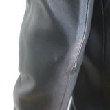 SPRWMN Leather Blazer Black Size Extra Small One-Button Jacket