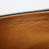 Balenciaga Wedge Booties Black & Gray Leather Size 39.5 Pointed Toe Ankle Boots