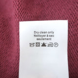 Veronica Beard Solene Cashmere Cardigan Raspberry Size Small V-Neck Sweater