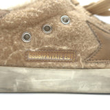 Golden Goose Superstar Shearling Low-Top Sneakers Beige Size 36