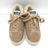 Golden Goose Superstar Shearling Low-Top Sneakers Beige Size 36