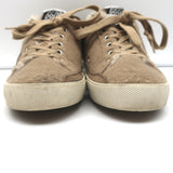 Golden Goose Superstar Shearling Low-Top Sneakers Beige Size 36