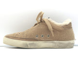 Golden Goose Superstar Shearling Low-Top Sneakers Beige Size 36