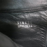 Stuart Weitzman 5050 over-the-knee black leather boots with stretch shaft, authentic pre-owned, gently worn