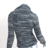 IRO Chanice Boucle Tweed Jacket Gray Wool-Blend Size 34