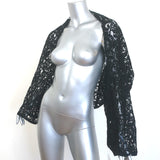 Atelier16 Lace Shrug Jacket Black One Size NEW