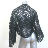 Atelier16 Lace Shrug Jacket Black One Size NEW