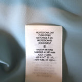 Alice + Olivia Tennie A-Line Mini Dress Blue Cherry Blossom Jacquard Size 0