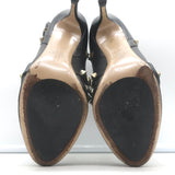 Valentino Rockstud bow ankle boots, black leather, authentic pre-owned luxury with character