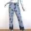 Christian Dior 01 Tie Dye Jeans Gray Denim Size US 4