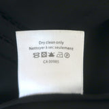 Veronica Beard Fulton Flutter Sleeve Top Black Lace-Trimmed Silk Size 4