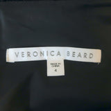 Veronica Beard Warren Lace Midi Skirt Black Size 4